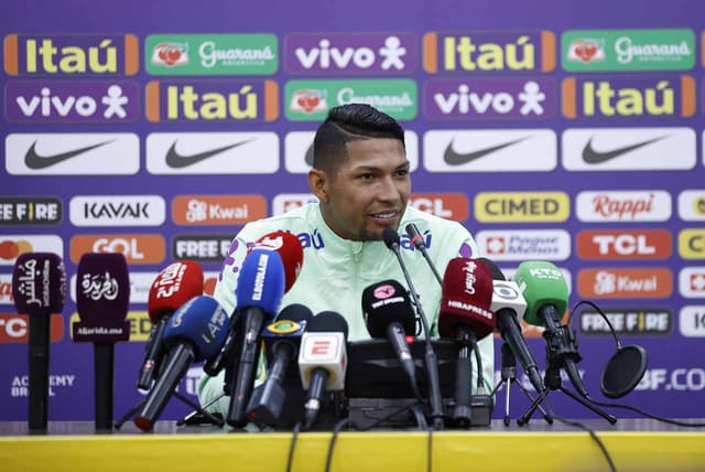 Rony - Coletiva Seleção Brasileira