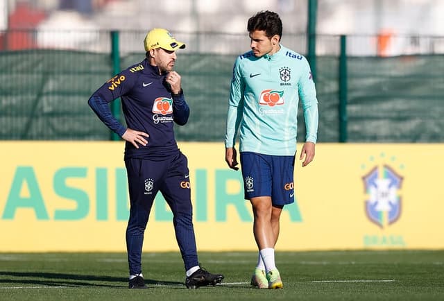 Ramon Menezes e Raphael Veiga - Seleção Brasileira