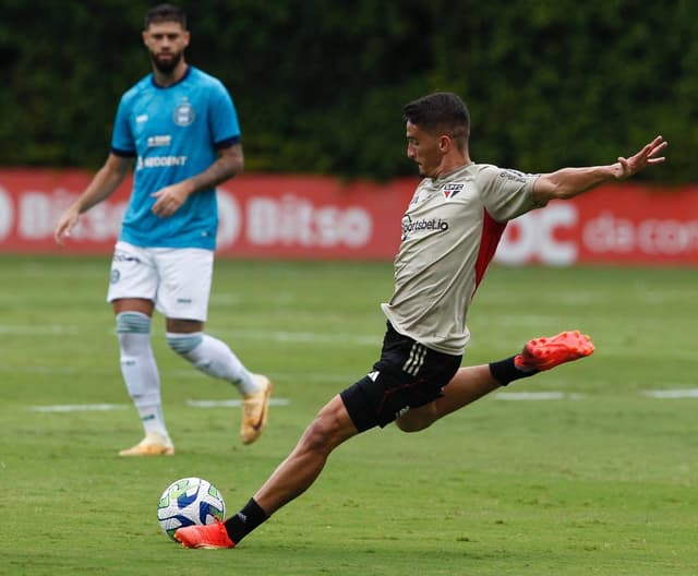 Jogo treino SPFC X Coritiba