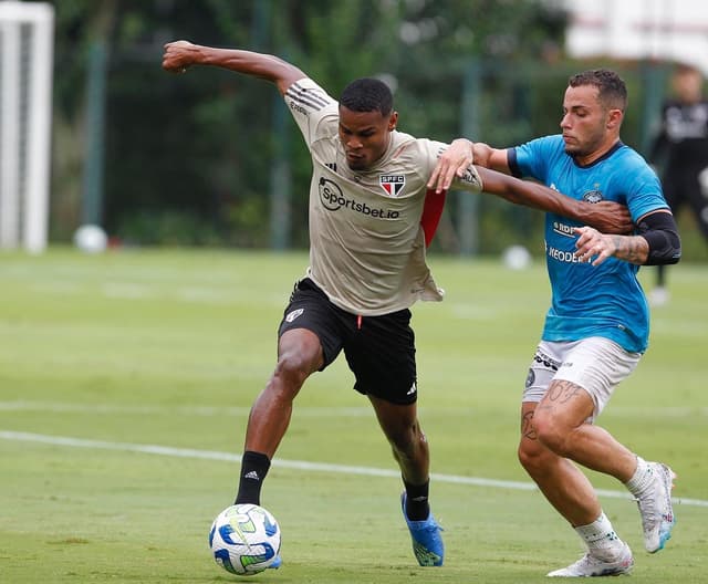 Jogo treino SPFC X Coritiba