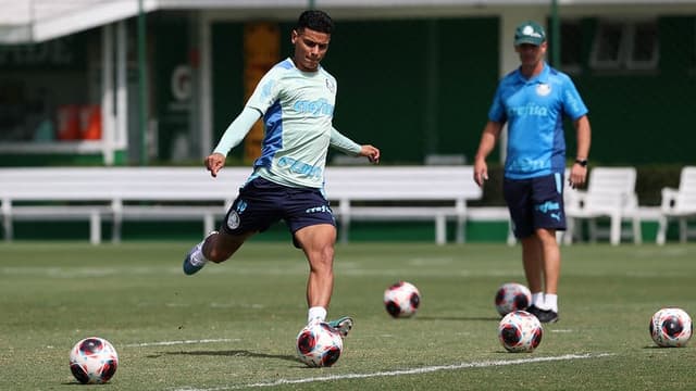 Richard Ríos Palmeiras Treino