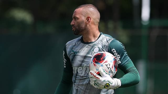 Weverton Palmeiras Treino