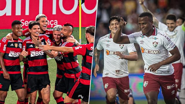 Flamengo x Fluminense Capa