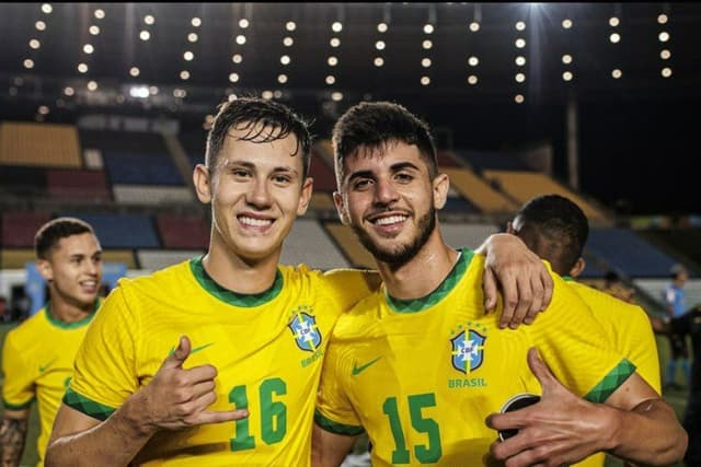 Patryck e Beraldo - Seleção Brasileira sub-20 - São Paulo