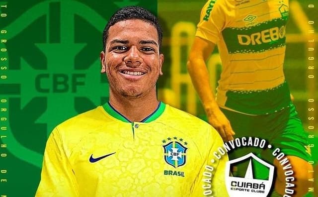 Rikelme convocado para a Seleção Brasileira sub-20