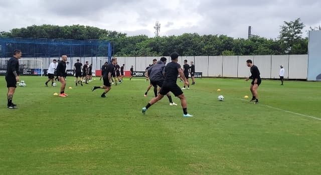 treino Corinthians