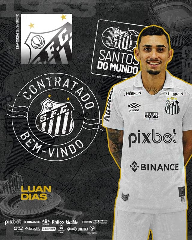 Santos - Luan Dias