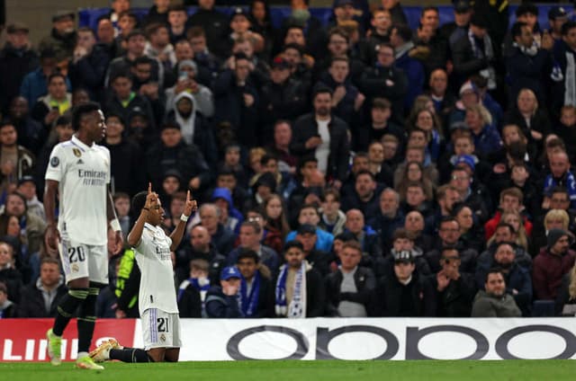 Rodrygo - Chelsea x Real Madrid