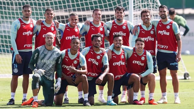 Treino Palmeiras