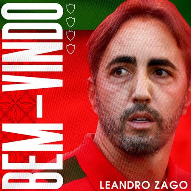 Leandro Zago, novo técnico da Portuguesa