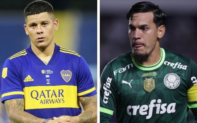 Marcos Rojo e Gustavo Gómez