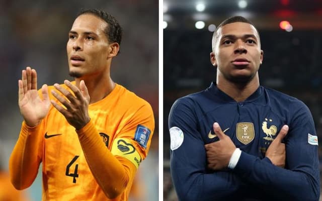 Van Djik e Mbappé