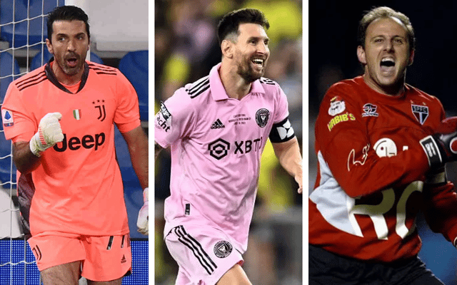 Buffon, Messi e Rogério Ceni