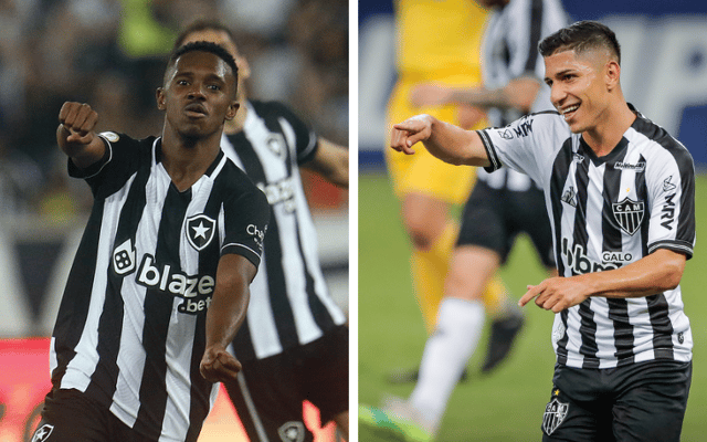 Jeffinho Savarino Botafogo pontas