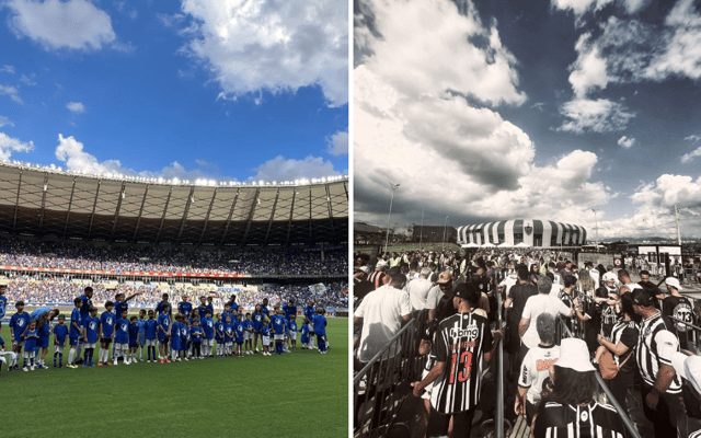 Mineirão e Arena MRV