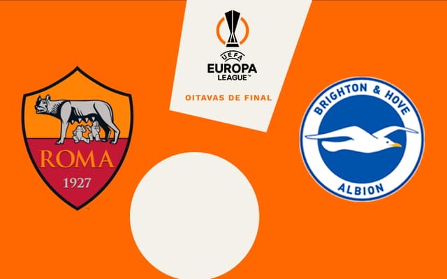 onde assistir - Roma x Brighton - Europa League