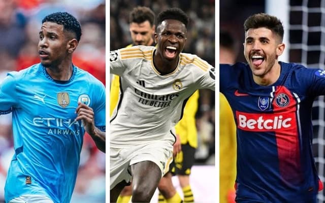 Savinho, Vini Jr e Beraldo - brasileiros na Champions League