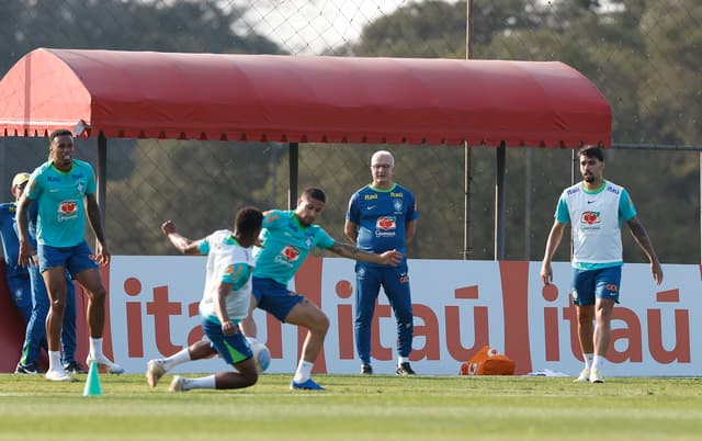 Treino Seleção Brasileira