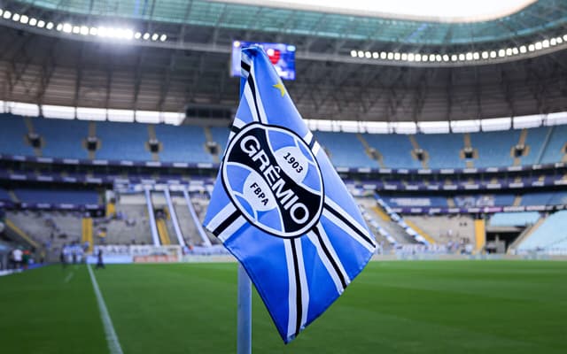 Bandeira na Arena do Grêmio