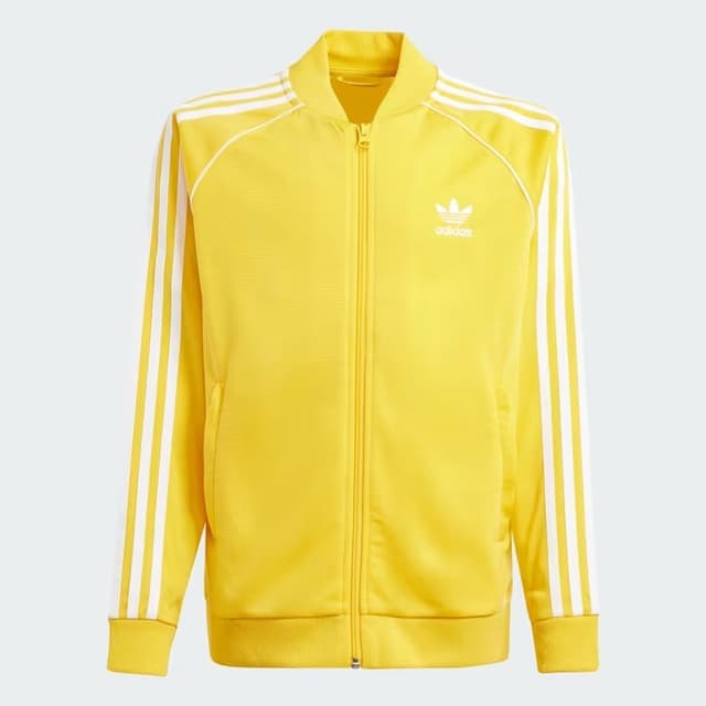 jaqueta adidas amarela