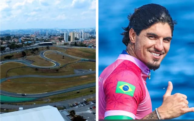 Gabriel Medina dará &#8216;bandeirada&#8217; no GP de Interlagos, em São Paulo