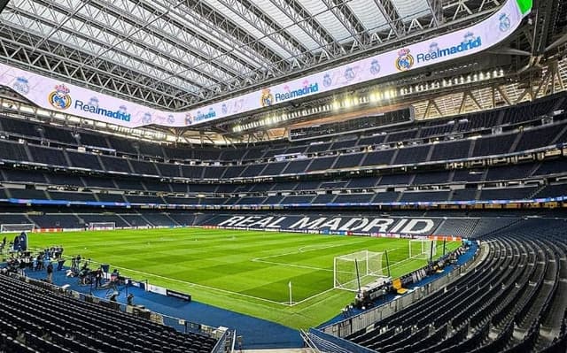 Santiago Bernabéu, estádio do Real Madrid (Foto: Reprodução/Instagram)