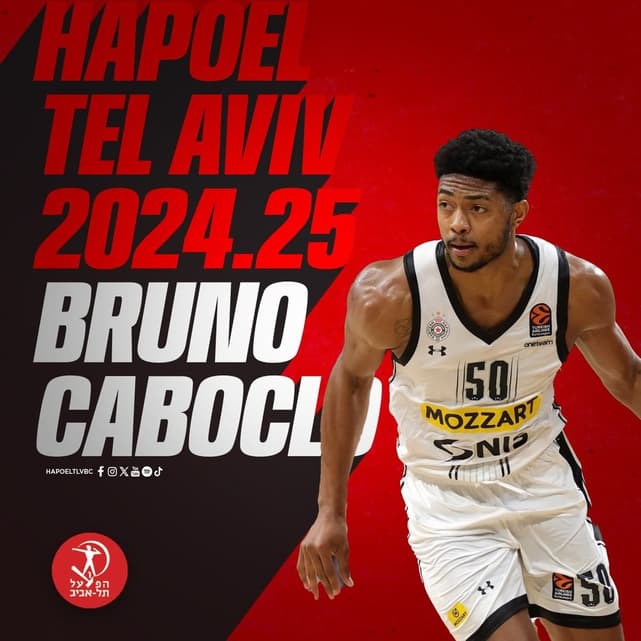 Bruno Cabloco no Hapoel Tel Aviv