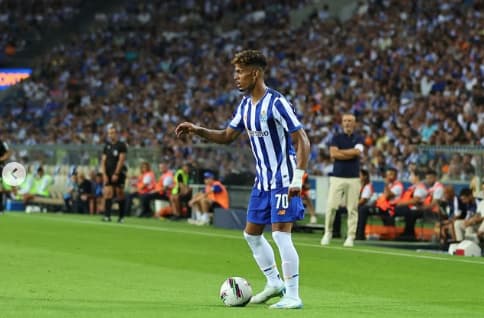 Gonçalo Borges, atacante do Porto que negocia com o Botafogo (Foto: Arquivo Pessoal)