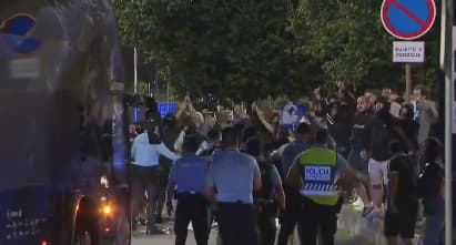 Protesto dos torcedores do Porto 