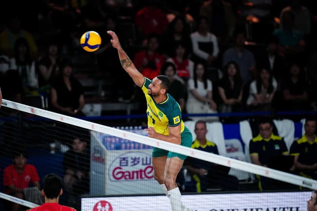 Alan – Brasil x Irã – Liga das Nações de Vôlei Masculino