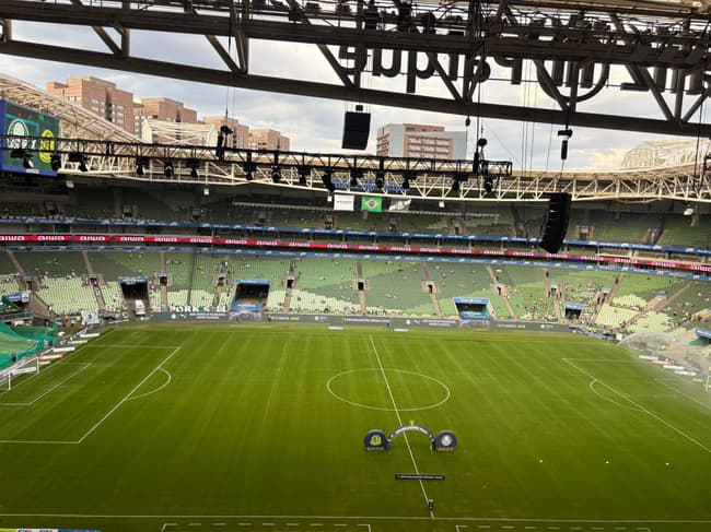 Allianz recebe Palmeiras x Mirassol