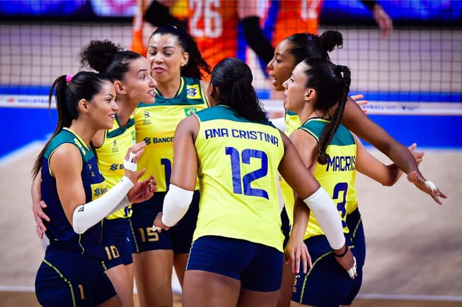 Brasil x Holanda – Liga das Nações de Vôlei Feminino