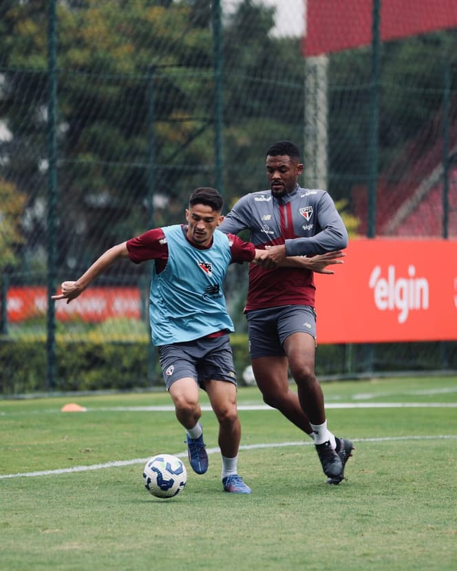 São Paulo encerrou preparação para enfrentar o Vitória (Foto: Divulgação/ São Paulo FC)