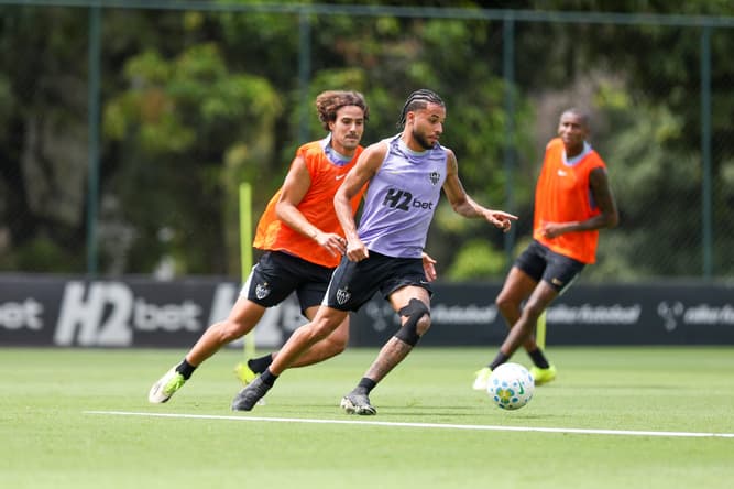 Treino Cidade do Galo (Foto: Pedro Souza / Atlético)