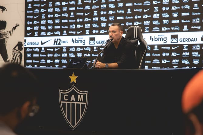 Guilherme alves diretor técnico do Atlético (Foto: Pedro Souza / Atlético)