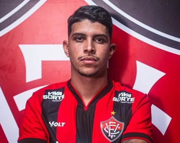 Felipe Cardoso joga pelo Vitória (Victor Ferreira / EC Vitória)