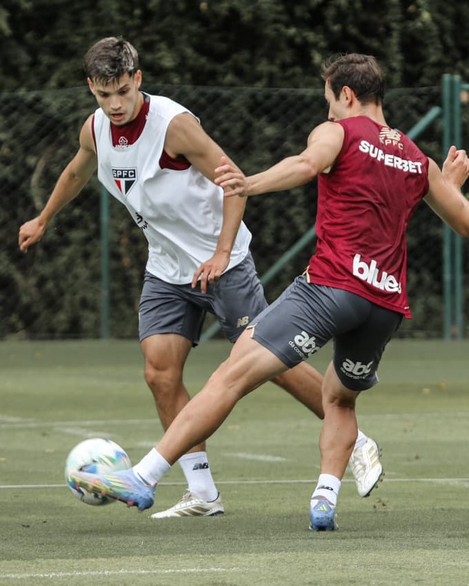 São Paulo treino no Morumbis