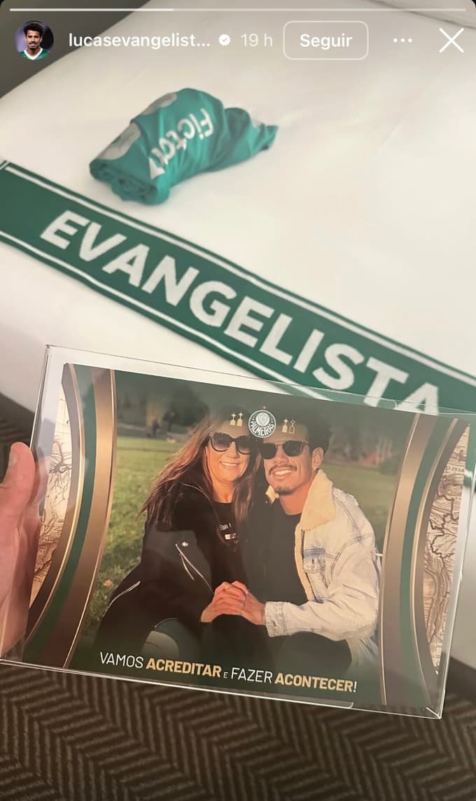 Lucas Evangelista, volante do Palmeiras