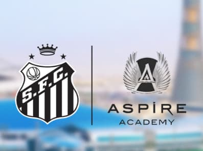 Santos anuncia parceria com Aspire. (Foto: Divulgação/Santos)