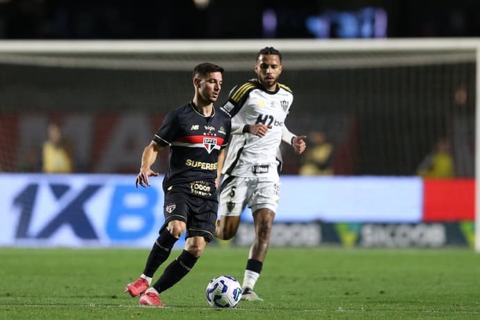 São Paulo x Atlético em 2025 (Foto: Marlon Costa/AGIF)