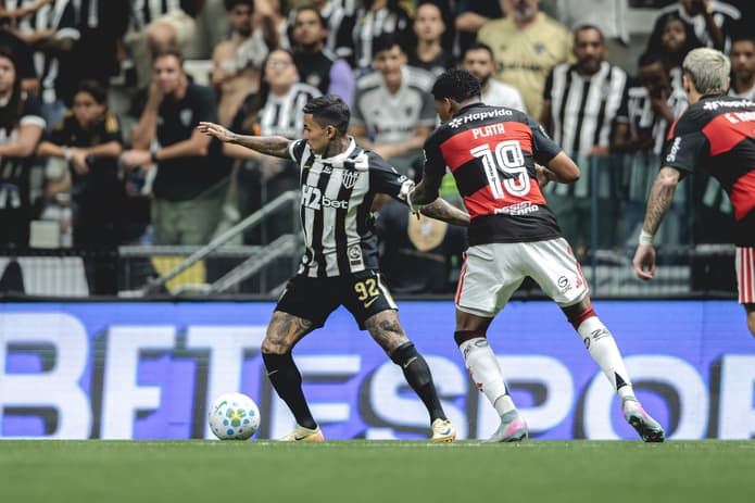  Atlético x Flamengo (Foto: Pedro Souza / Atlético) 