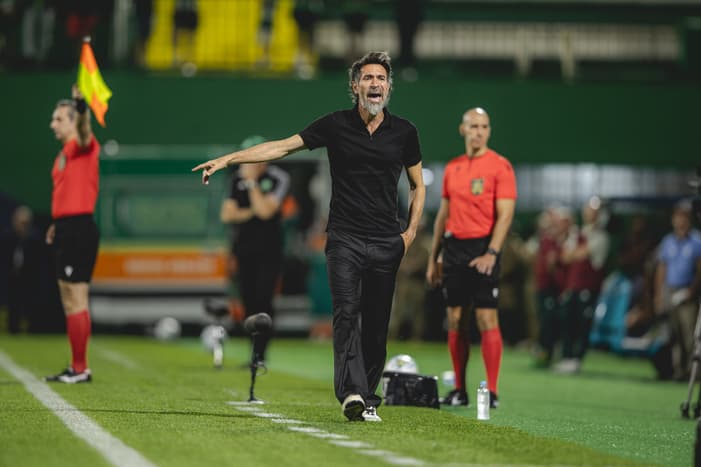 Domínguez em ATletico x Chape  (Foto: Pedro Souza / Atlético)