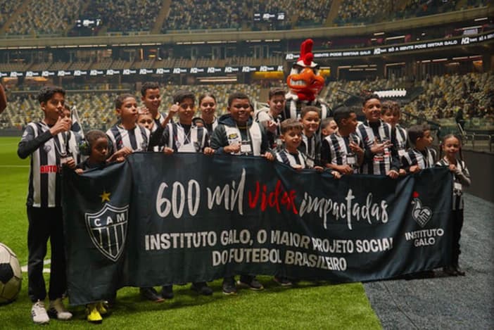 Ação realizada pelo Instituto Galo (reprodução Instituto Galo)