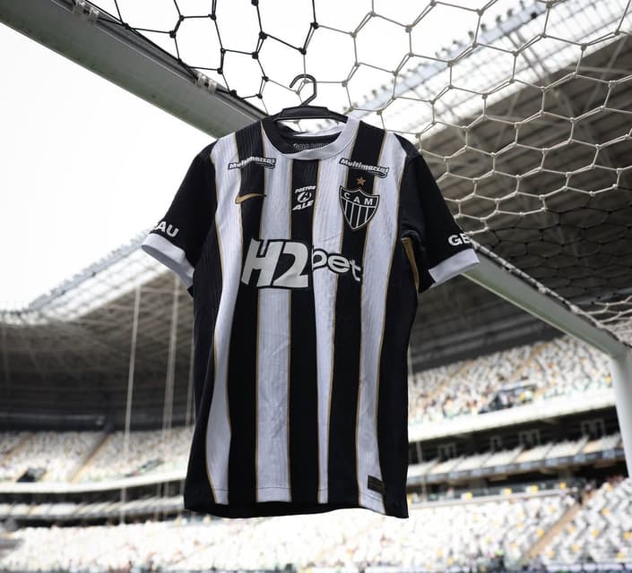 Camisa do Atlético para o clássico (Foto: Divulgação Atlético)