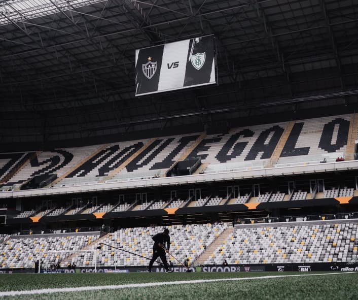Arena MRV Atlético x America(Foto: Pedro Souza / Atlético)