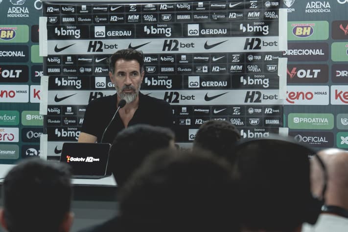 Domínguez coletiva (Foto: Pedro Souza / Atlético)