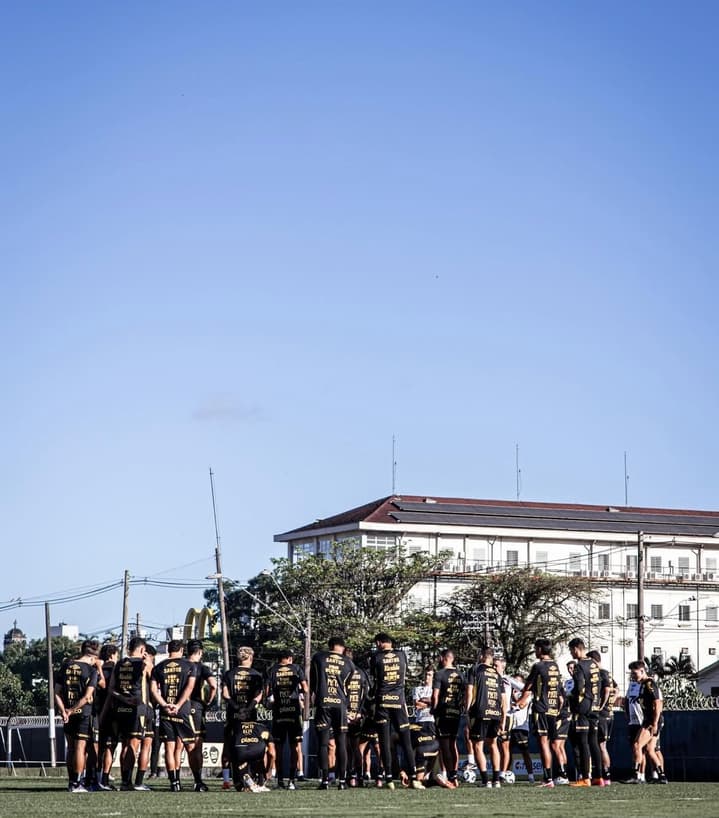 Treino do Santos