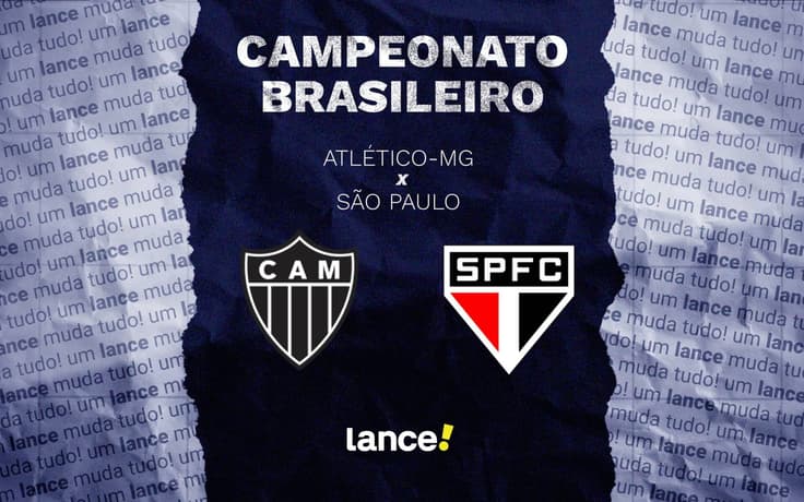 Atlético-MG x São Paulo (Arte Lance!)