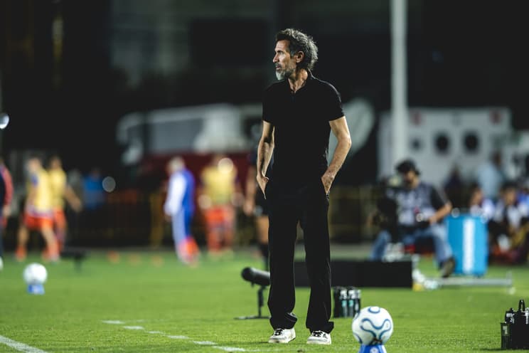 El Barba contra o Puerto Cabello (Foto: Pedro Souza / Atlético)