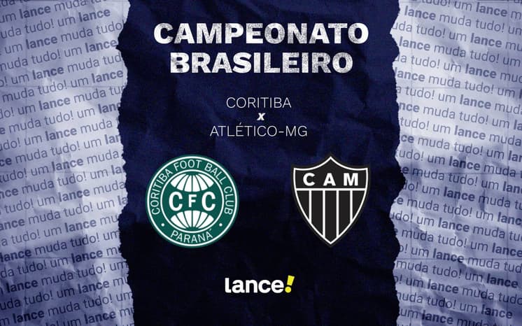 Coritiba x Atlético-MG (Foto: Arte Lance!)